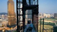 Liang Juhui – “One Hour Game” Skyscraper Construction Site, Tianhe, Guangzhou,